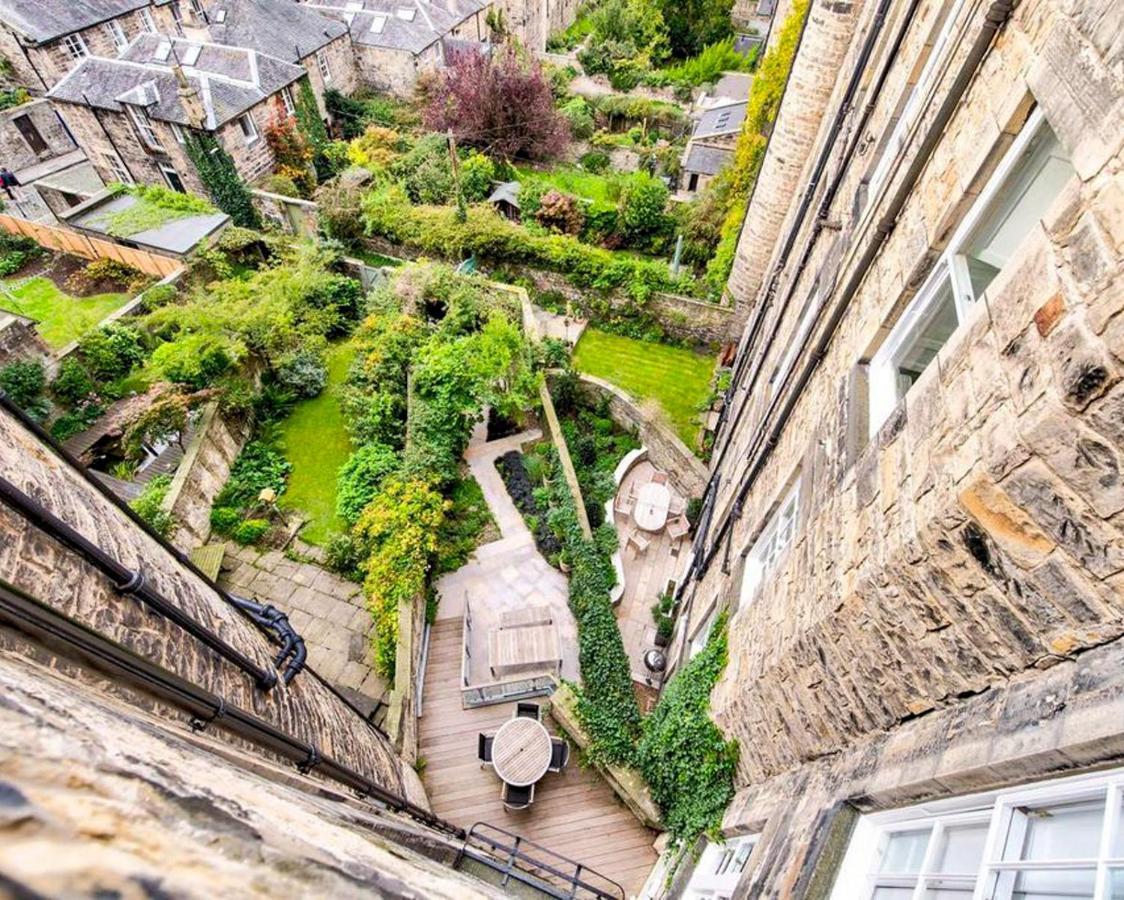 Beautiful City Centre Georgian 4 Bed Townhouse With Private Garden Эдинбург Экстерьер фото